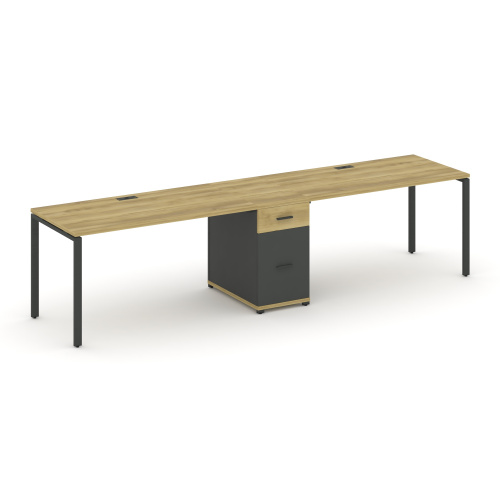 Бенч-система на 2 места с 1 опорной тумбой Concept CN.ORS-406 фото 4 Бенч-система на 2 места с 1 опорной тумбой Concept CN.ORS-406 фото 4