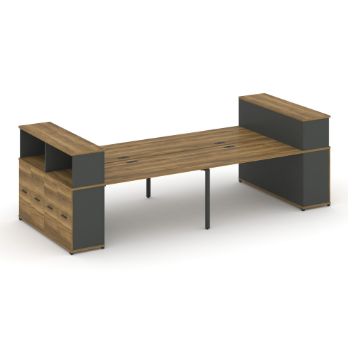 Бенч-система с опорными распашными шкафами Concept CN.DRS-271 Бенч-система с опорными распашными шкафами Concept CN.DRS-271