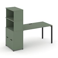 Стол офисный с опорным распашным шкафом Concept CN.SP-230