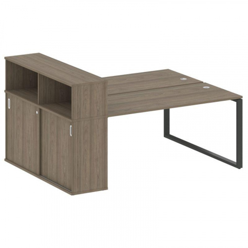 Бенч-система с шкафом-купе на О-обр. м/к Metal System БО.РС-СШК-2.4 фото 2