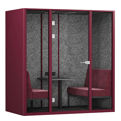 SoundCube RV QUATTRO з/с-глухая SDC-2.2-WA Бордовый/Морская галька/Бордовый/Антрацит/Прозрачный/Серый