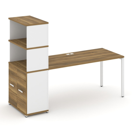 Стол офисный с опорным распашным шкафом Concept CN.SP-232