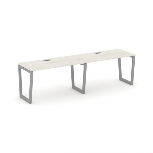 Style Project Рабочая станция 1 сторон. SN-5T2.ORS-002 Акация Лорка/Металл Антрацит/Заглушка Пластик фото 12