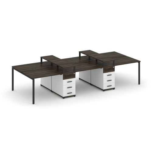 Бенч-система на 6 мест с 2 опорными тумбами Concept CN.DRS-465 фото 9 Бенч-система на 6 мест с 2 опорными тумбами Concept CN.DRS-465 фото 9