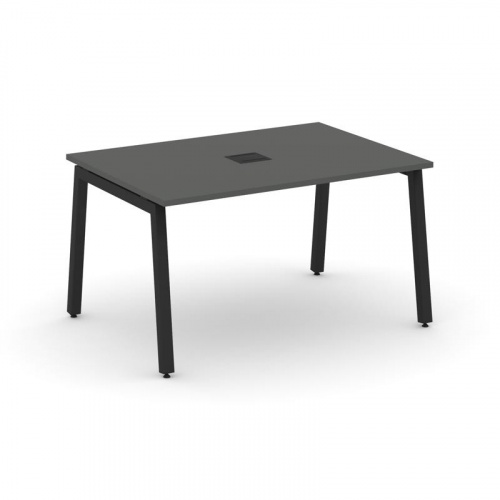 Style Project Стол переговорный SN-5A.SPRG-001 Акация Лорка/Металл Белый 980*980*750 фото 9