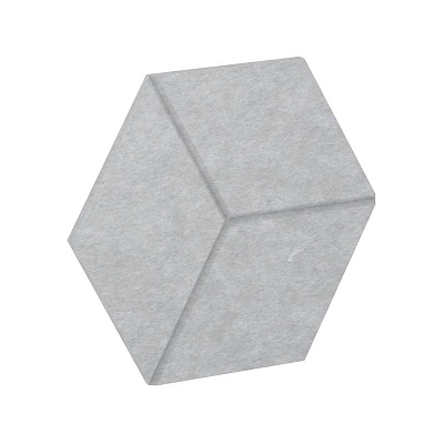 AcustiX Настенная панель шестигранная (3 луча) VE.NP-6G3LU-300 Зимний Лес 600*520*12(сторона 300мм)