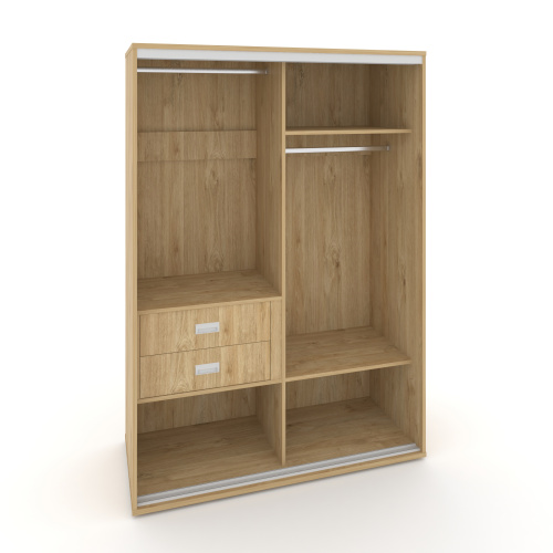 Корпус 2-х секционного шкафа низкого L=1300мм Maris SH.K2-3.2 K4 фото 2 Корпус 2-х секционного шкафа низкого L=1300мм Maris SH.K2-3.2 K4 фото 2