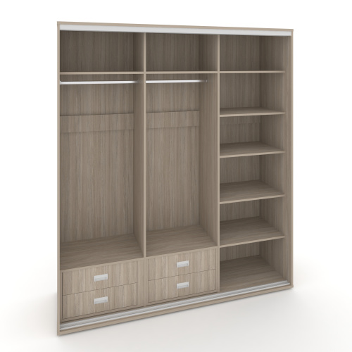 Корпус 3-х секционного шкафа высокого L=1919мм Maris SH.K3-3.1 K3 фото 4