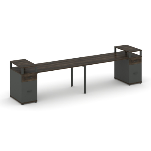 Бенч-система на 2 места с 2 опорными тумбами Concept CN.ORS-431 фото 3