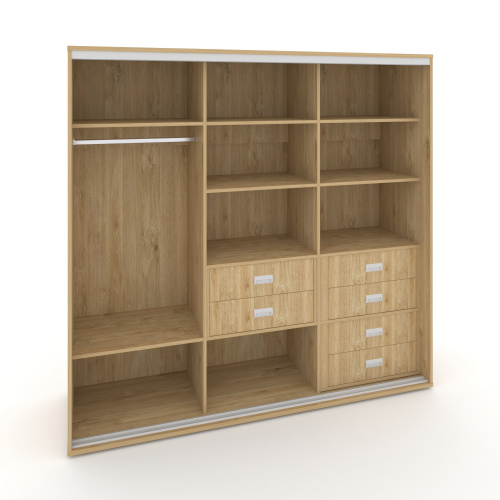 Корпус 3-х секционного шкафа низкого L=1769мм Maris SH.K3-2.2 K3 фото 4 Корпус 3-х секционного шкафа низкого L=1769мм Maris SH.K3-2.2 K3 фото 4