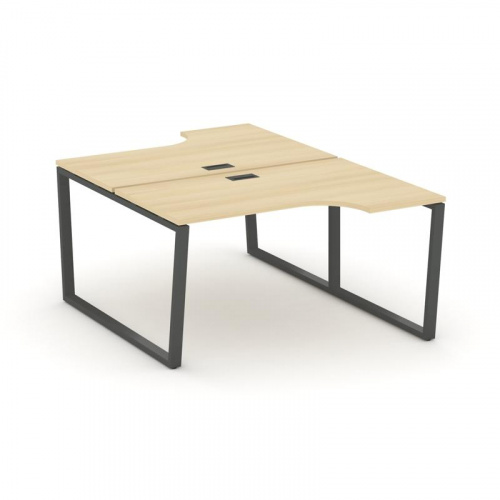 Style Project Рабочая станция эргоном. SN-6T2.DRPA-011 Акация Лорка/Металл Антрацит/Заглушка Пластик фото 28