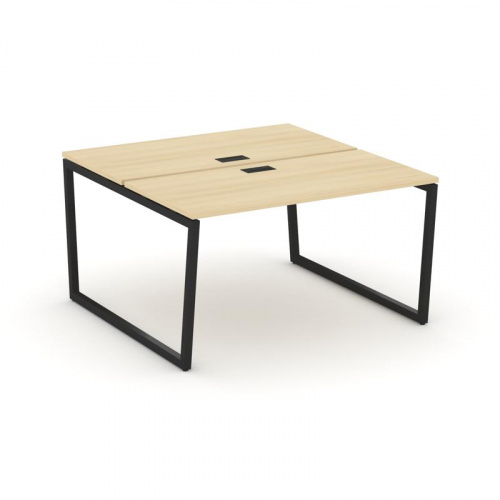 Style Project Рабочая станция 2-х сторон. SN-4T2.DRS-014 Акация Лорка/Металл Антрацит/Заглушка Пласт фото 19