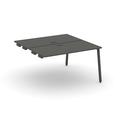 Style Project Стол-приставка к опор. элем. SN-4A.DPRS-001 Антрацит/Металл Антрацит 980*1232*750