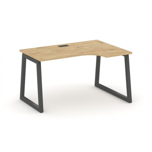Style Project Стол рабочий эргоном. SN-5T1.SPA-001(R) Акация Лорка/Металл Антрацит/Заглушка Пластик фото 22 Style Project Стол рабочий эргоном. SN-5T1.SPA-001(R) Акация Лорка/Металл Антрацит/Заглушка Пластик фото 22