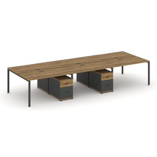 Бенч-система на 6 мест с 2 опорными тумбами Concept CN.DRS-346 Бенч-система на 6 мест с 2 опорными тумбами Concept CN.DRS-346