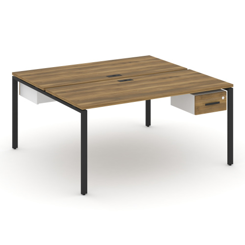 Бенч-система на 2 места с подвесными тумбами Concept CN.DRS-112 фото 7