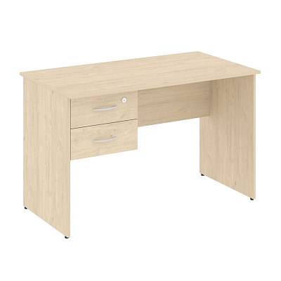 Nova S Стол письменный с подвесной тумбой В.СПТП-2 Бук Артизан 1200*650*750