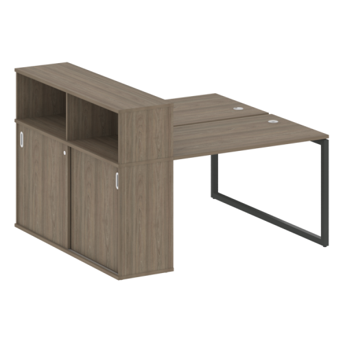 Бенч-система с шкафом-купе на О-обр. м/к Metal System Quattro 40БО.РС-СШК-2.2 Бенч-система с шкафом-купе на О-обр. м/к Metal System Quattro 40БО.РС-СШК-2.2