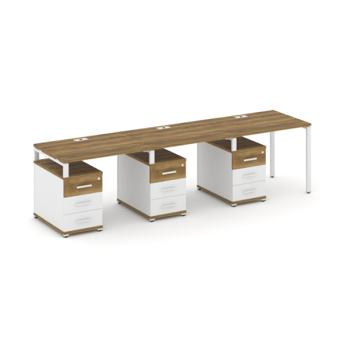 Бенч-система на 3 места с 3 опорными тумбами Concept CN.ORS-341 фото 8