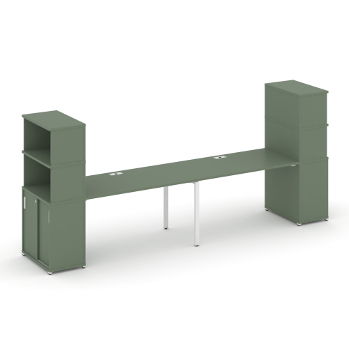 Бенч-система с опорным шкафом-купе Concept CN.ORS-244 Бенч-система с опорным шкафом-купе Concept CN.ORS-244