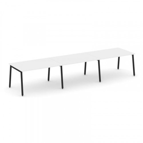 Style Project Стол переговорный SN-4A.SPRG-023.3 Тиквуд Светлый/Металл Антрацит 4410*980*750 фото 5