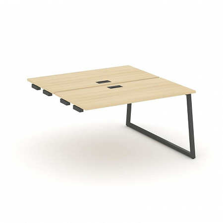 Style Project Стол-приставка к опор. элем. SN-4T1.DPRS-013 Акация Лорка/Металл Антрацит/Заглушка Пла