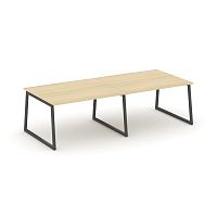 Style Project Стол переговорный SN-4T1.SPRG-042.3 Акация Лорка/Металл Антрацит 2360*1180*750