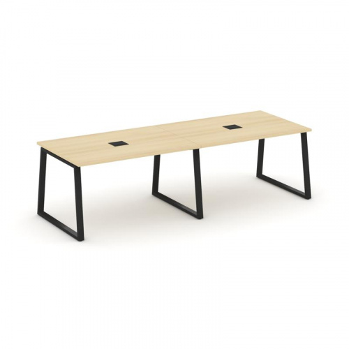 Style Project Стол переговорный SN-6T1.SPRG-013 Акация Лорка/Металл Антрацит/Заглушка Металл Антраци фото 10 Style Project Стол переговорный SN-6T1.SPRG-013 Акация Лорка/Металл Антрацит/Заглушка Металл Антраци фото 10