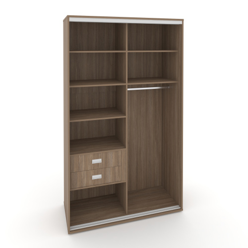 Корпус 2-х секционного шкафа высокого L=1600мм Maris SH.K2-6.1 K6 фото 6