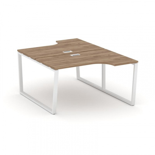 Style Project Рабочая станция эргоном. SN-6T2.DRPA-011 Акация Лорка/Металл Антрацит/Заглушка Пластик фото 11