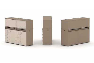 Тумба офисная (Набор №4.) Estetica ES.NB.2N-4