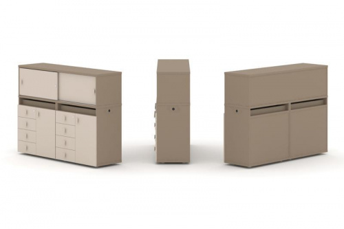 Тумба офисная (Набор №4.) Estetica ES.NB.2N-4