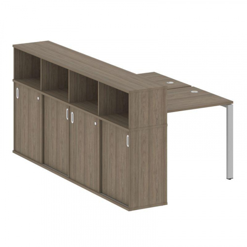 Бенч-система с шкафом-купе на П-обр. м/к Metal System БП.РС-СШК-4.1 фото 14