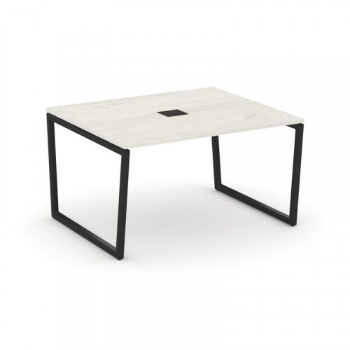 Style Project Стол переговорный SN-4T2.SPRG-033 Акация Лорка/Металл Антрацит/Заглушка Металл Антраци фото 8