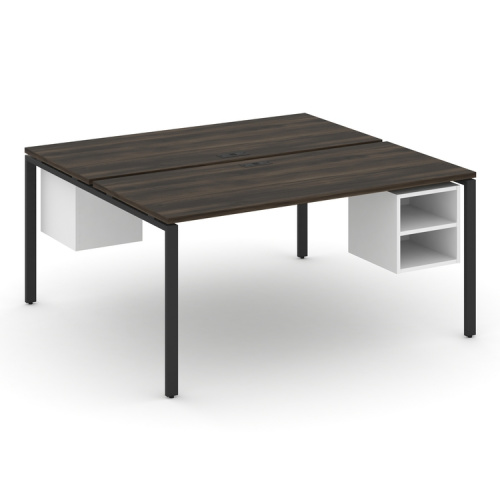 Бенч-система на 2 места с подвесными тумбами Concept CN.DRS-108 фото 7