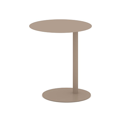 Asti Стол журнальный (круглый) AS.SJ-005 Металл Латте 450*450*527