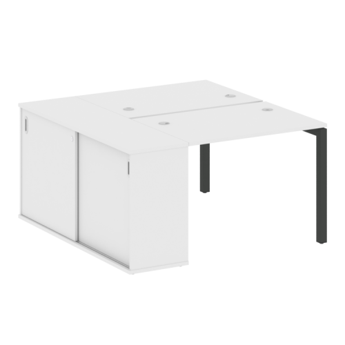 Бенч-система с шкафом-купе на П-обр. м/к Metal System Quattro 50БП.РС-СШК-1.1 фото 14 Бенч-система с шкафом-купе на П-обр. м/к Metal System Quattro 50БП.РС-СШК-1.1 фото 14