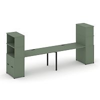 Бенч-система с опорными распашными шкафами Concept CN.ORS-232