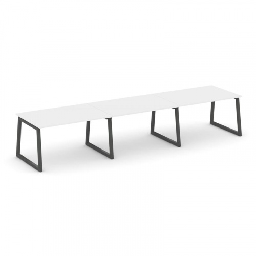 Style Project Стол переговорный SN-5T1.SPRG-023.3 Акация Лорка/Металл Антрацит 4410*980*750 фото 26