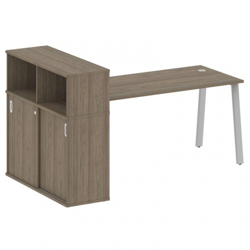 Стол письменный с шкафом-купе на А-обр. м/к Metal System БА.РС-СШК-3.4 фото 7 Стол письменный с шкафом-купе на А-обр. м/к Metal System БА.РС-СШК-3.4 фото 7