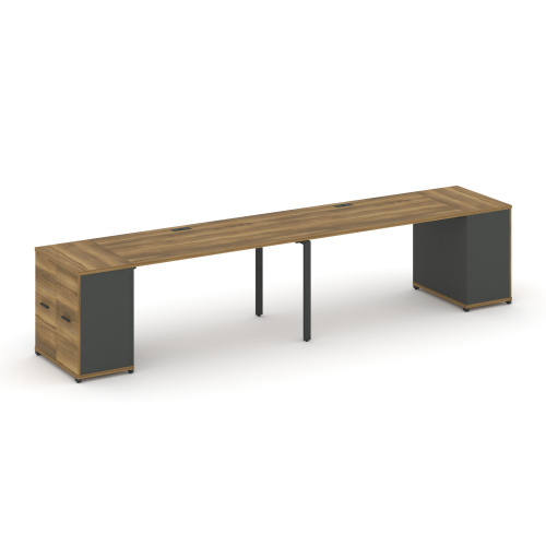 Бенч-система с опорными распашными шкафами Concept CN.ORS-220 Бенч-система с опорными распашными шкафами Concept CN.ORS-220