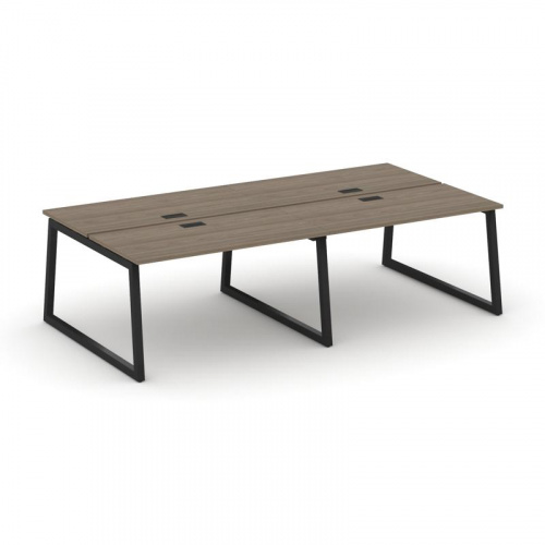 Style Project Рабочая станция 2-х сторон. SN-5T1.DRS-032 Акация Лорка/Металл Антрацит/Заглушка Пласт фото 8