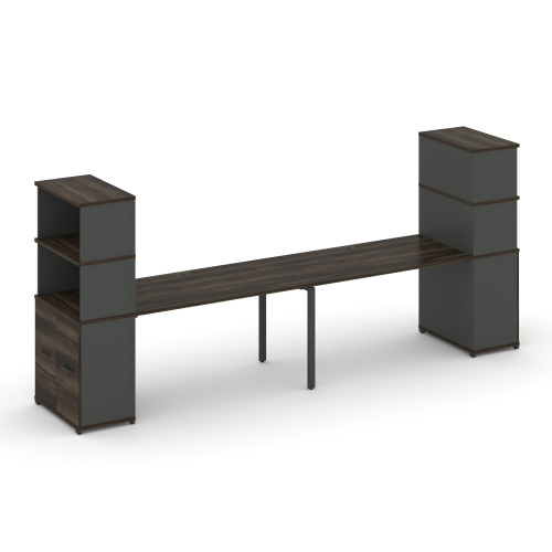 Бенч-система с опорными распашными шкафами Concept CN.ORS-231 фото 3 Бенч-система с опорными распашными шкафами Concept CN.ORS-231 фото 3