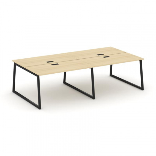 Style Project Рабочая станция 2-х сторон. SN-4T1.DRS-032 Акация Лорка/Металл Антрацит/Заглушка Пласт фото 25