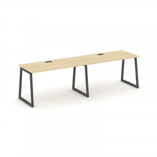 Style Project Рабочая станция 1 сторон. SN-4T1.ORS-002 Акация Лорка/Металл Антрацит/Заглушка Пластик фото 28