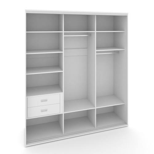 Корпус 3-х секционного шкафа высокого L=2519мм Maris SH.K3-7.1 K5 фото 5