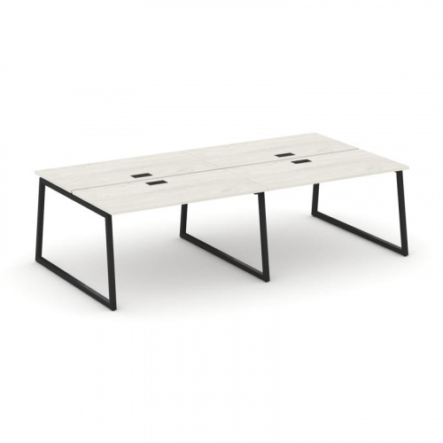 Style Project Рабочая станция 2-х сторон. SN-4T1.DRS-032 Акация Лорка/Металл Антрацит/Заглушка Пласт фото 5