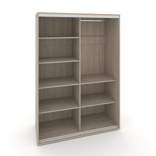 Корпус 2-х секционного шкафа низкого L=1500мм Maris SH.K2-5.2 K7 фото 4