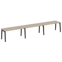 Onix Wood Рабочая станция OW.RS-3.4.7 Дуб Аттик/Дуб Темный/Металл Антрацит 4740*720*750