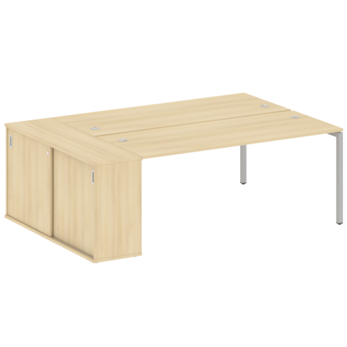 Бенч-система с шкафом-купе на П-обр. м/к Metal System Quattro 40БП.РС-СШК-1.5 фото 14 Бенч-система с шкафом-купе на П-обр. м/к Metal System Quattro 40БП.РС-СШК-1.5 фото 14